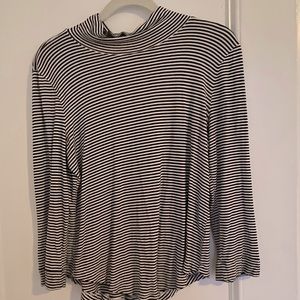 Free People Mock-Neck Shirt